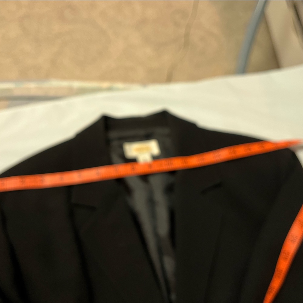 Talbot Black Blazer Lined